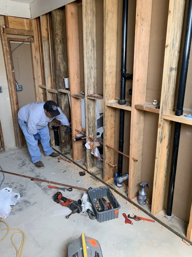 Commercial rough-in plumbing for Gas Line Repair in Newman Lake